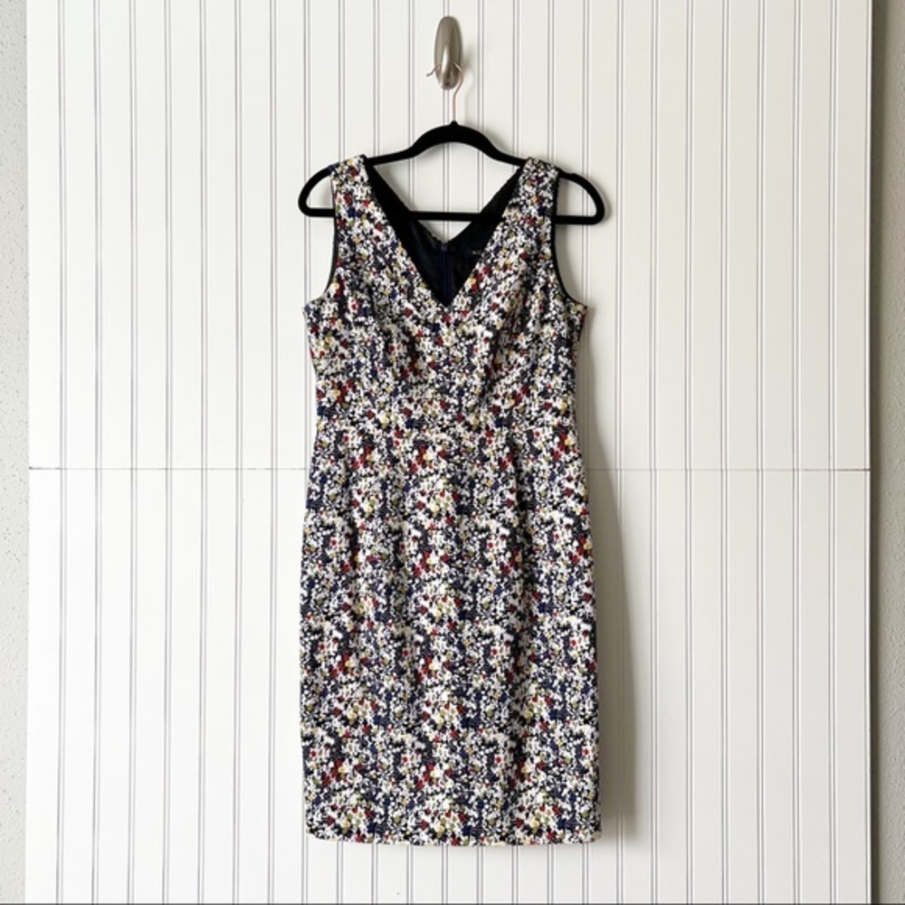 Brooks Brothers Womens 6 Floral Sheath Dress